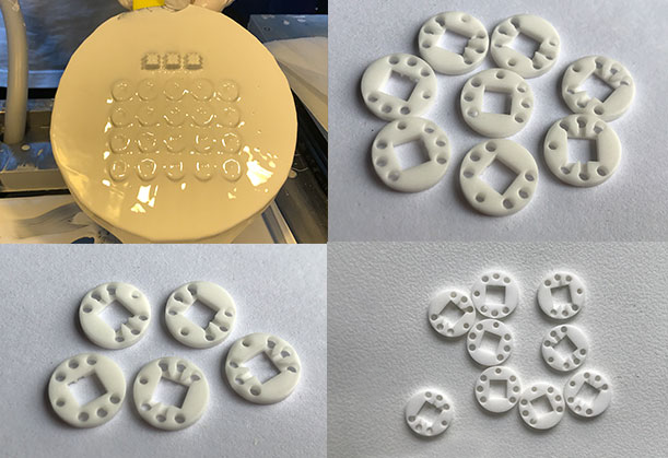 陶瓷3D打印芯片底座应用于传感器芯体